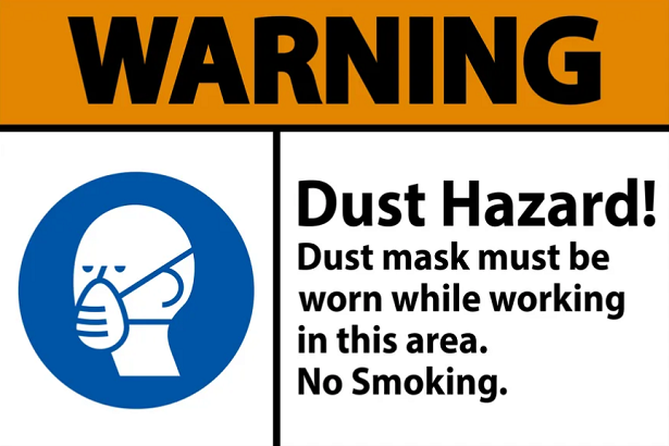 Dust Mask is Required