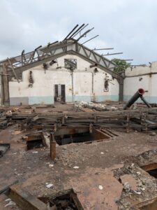 Industrial plant and factory demolition project by Star Construction in India