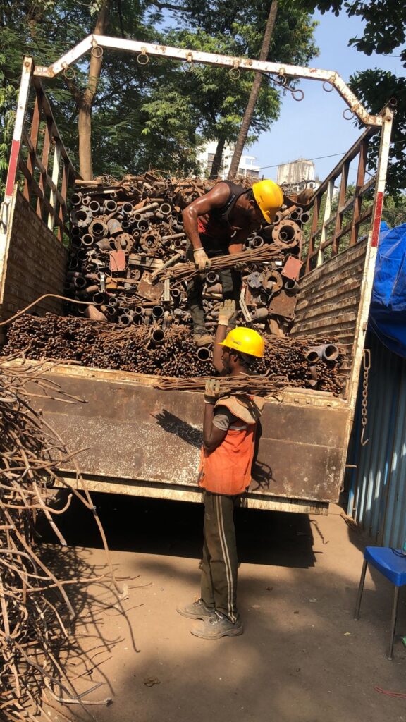 Scrap recovery and recycling project by Star Construction in India